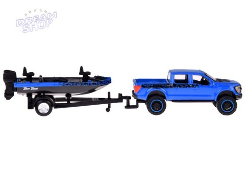 Maisto Licencjonowane Auto metalowe Ford F-150 SVT Raptor 2021 łódź ZA5970