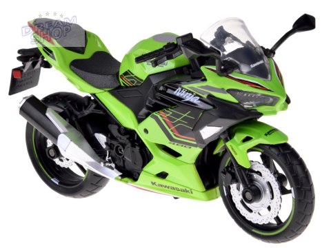 Model motocykla Kawasaki Ninja 400 2023 - Motocykl skala 1:12 ZA5952
