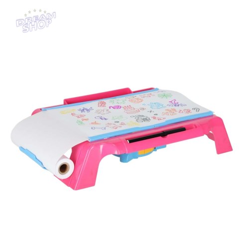 Projektor rzutnik stolik do rysowania karty różowy