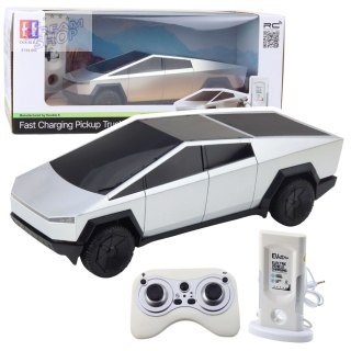 Samochód Zdalnie Sterowany RC Pickup Truck 4 Tryby Jazdy Srebrny