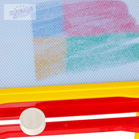 Tablica magnetyczna edukacyjna znikopis stolik do rysowania stempelki