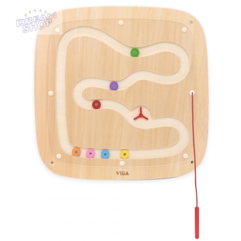 VIGA Drewniana Tablica Manipulacyjna Sensoryczna Przepływ Grawitacyjny