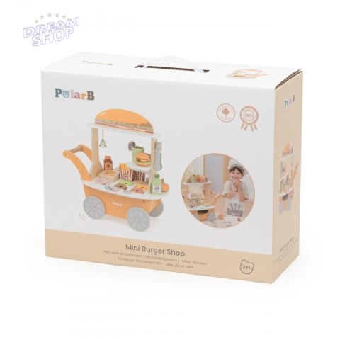 VIGA Minisklep z Hamburgerami - Kreatywna Zabawa w Odgrywanie Ról