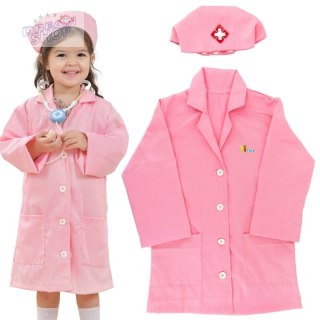 VIGA Strój Mundurek i Kapelusz Małej Pielęgniarki