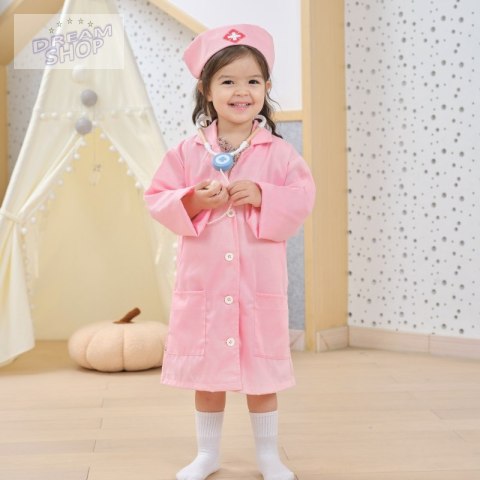 VIGA Strój Mundurek i Kapelusz Małej Pielęgniarki