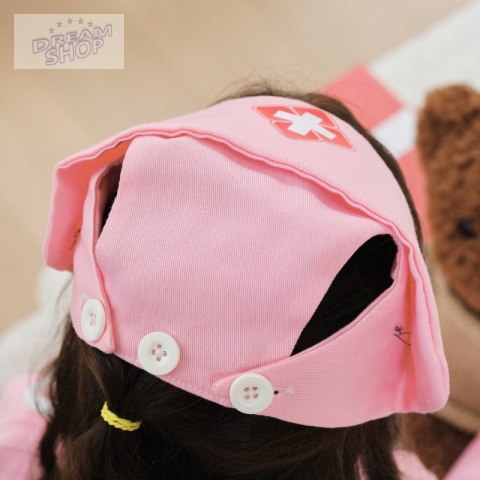 VIGA Strój Mundurek i Kapelusz Małej Pielęgniarki