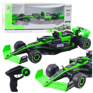 Wyścigówka Zdalnie Sterowana RC Sauber F1 C44 Czarno-Zielona 1:16