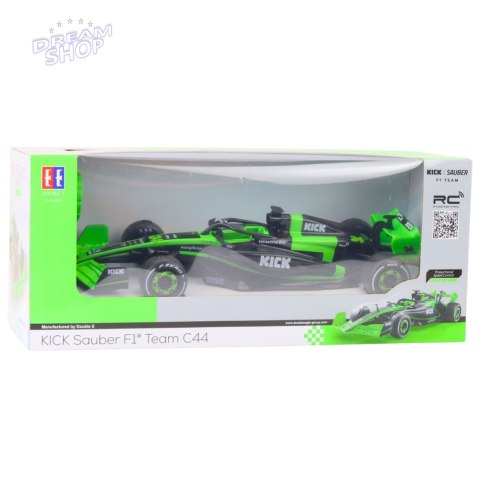 Wyścigówka Zdalnie Sterowana RC Sauber F1 C44 Czarno-Zielona 1:16