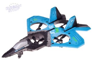 Zdalnie sterowany Dron Myśliwiec Raptor świecący quadcopter RC0726 NI
