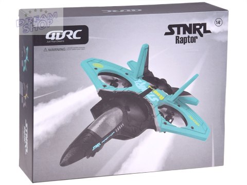 Zdalnie sterowany Dron Myśliwiec Raptor świecący quadcopter RC0726 NI