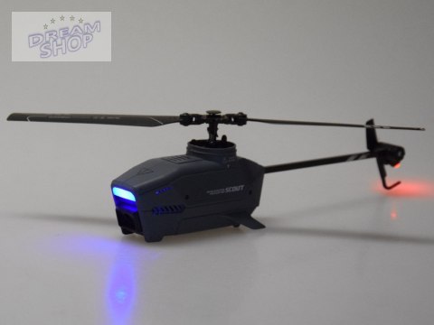 Zdalnie sterowany Futurystyczny HELIKOPTER Scout - nowoczesny design RC0724