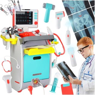 Zestaw lekarza stacja medyczna mały doktor 22 elementy