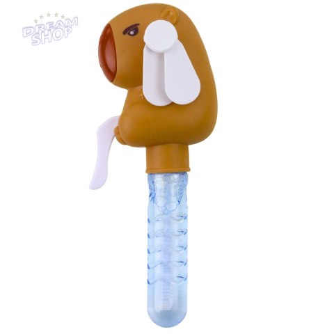 Bańki Mydlane Kapibara Wiatraczek 2w1 Różdżka 3 Oczka Do Baniek 19cm Mix