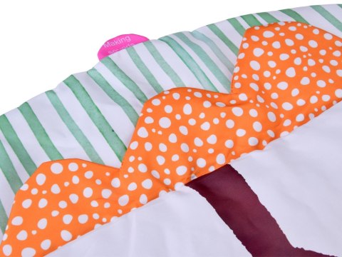 Duża Mata edukacyjna dla dziecka + Karty kontrastowe gryzaki zabawki ZA5911