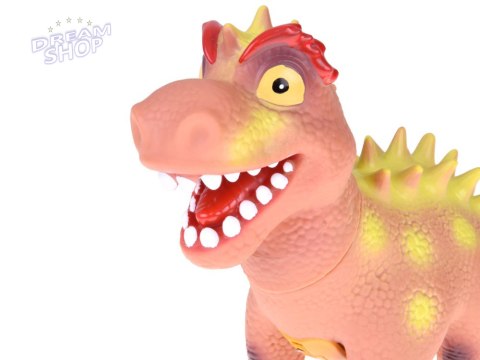 Interaktywny gumowy dinozaur figurka z dźwiękiem RYCZY ZA5725