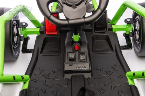 Pojazd Gokart TORNADO z Funkcją Driftu Zielony