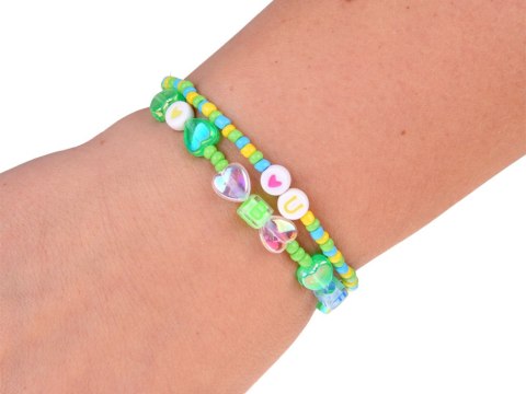 Rozkładana szkatułka na biżuterię koraliki DIY ozdoby do włosów ZA5732