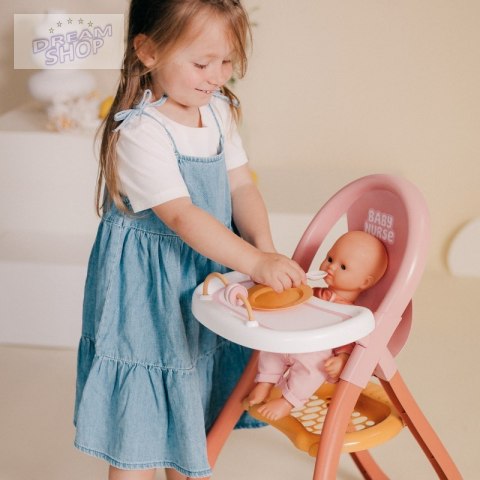 SMOBY Baby Nurse krzesełko do karmienia