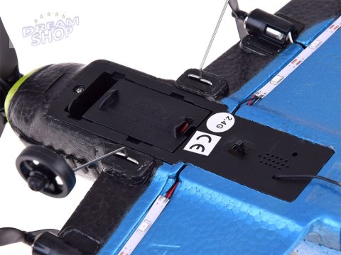 Samolot G8 Glider - Lekki Samolot z Pianki EPP z LED Napędem USB RC0723