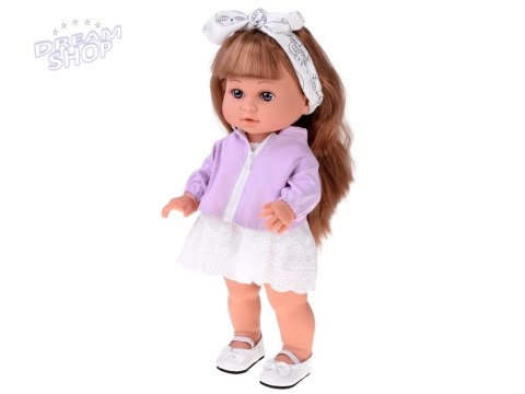 Urocza Lalka Jaśminka z długimi włosami 38cm w eleganckim ubranku ZA5876