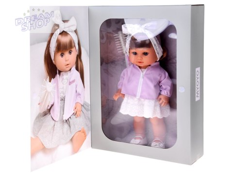 Urocza Lalka Jaśminka z długimi włosami 38cm w eleganckim ubranku ZA5876
