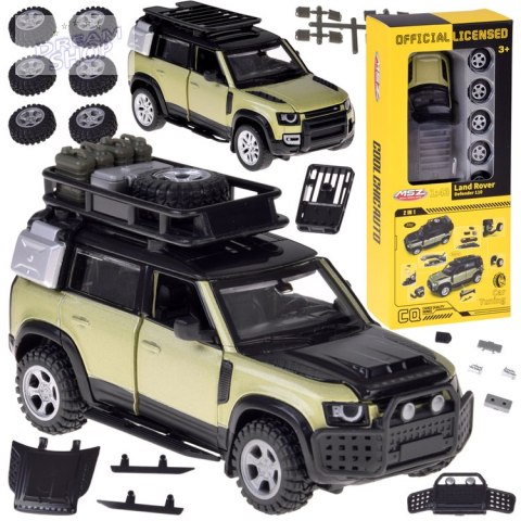 Zestaw Metalowe Auto TUNING Licencjonowany Land Rover Defender 110 ZA5950