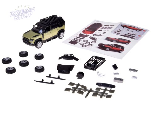 Zestaw Metalowe Auto TUNING Licencjonowany Land Rover Defender 110 ZA5950