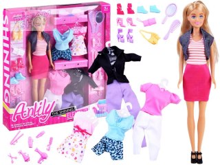 Anlily Lalka z ubraniami stroje buty akcesoria ZA2457