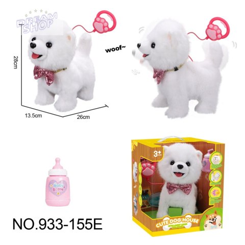 Interaktywny Pies Biały