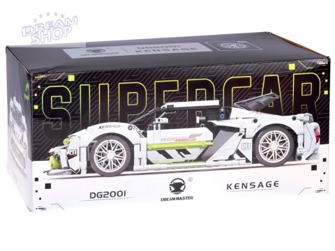 Klocki techniczne 2w1 auto sportowe statek kosmiczny 1091ele ZA5731