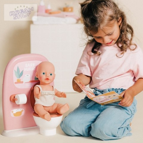 SMOBY Baby Nurse - Dwustronna toaleta Dla lalki 42 cm