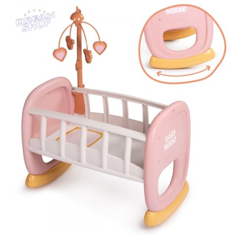 SMOBY Baby Nurse Kołyska z karuzelką