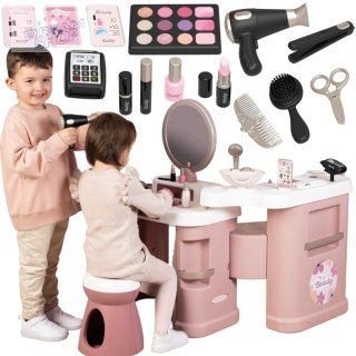 SMOBY Centrum małej stylistki BEAUTY + 26 akcesoria Fryzjer i kosmetyczka