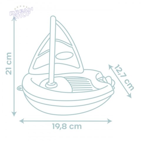 Smoby Little Żaglówka z Bioplastiku do Wody