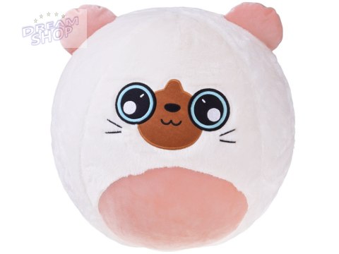 Wielka pluszowa Piłka maskotka urocze zwierzątko 45cm Kotek ZA5976