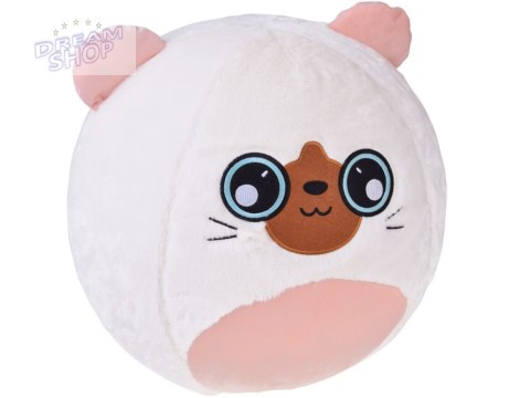 Wielka pluszowa Piłka maskotka urocze zwierzątko 45cm Kotek ZA5976