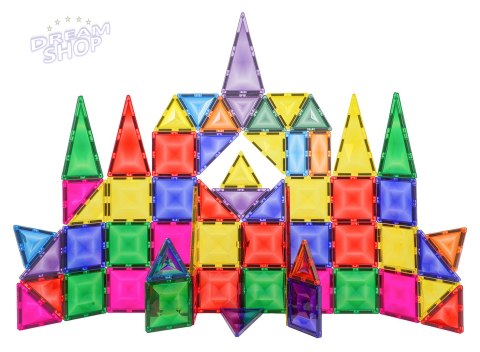 Zestaw Klocków Magnetycznych 3D 67el.