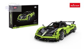 Autko 1:8 Pagani Huayra BC Klocki Zielony RASTAR