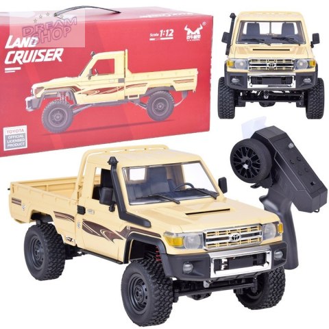 Autko Pickup Toyota Land Cruiser 4x4 samochód na pilota RC0672