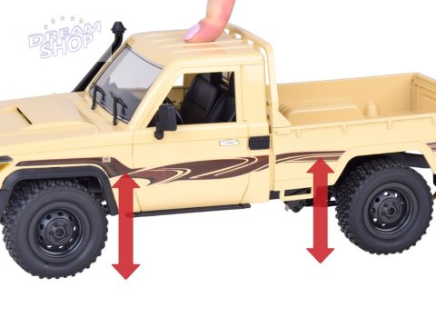 Autko Pickup Toyota Land Cruiser 4x4 samochód na pilota RC0672