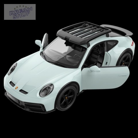 Autko R/C 1:14 Porsche 911 Dakar Miętowy RASTAR