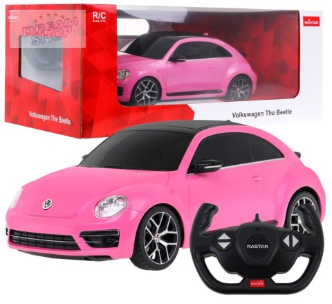 Autko R/C Volkswagen Beetle 1:14 RASTAR Różowy