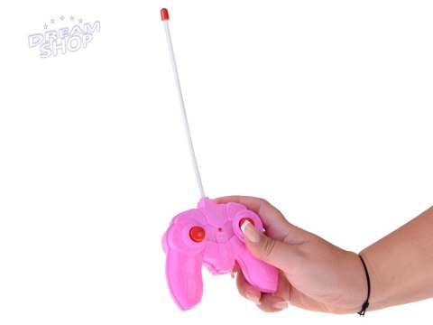 Autko dla lalki Różowy Samochód Cabrio z pilotem dla dziewczynek ZA5908