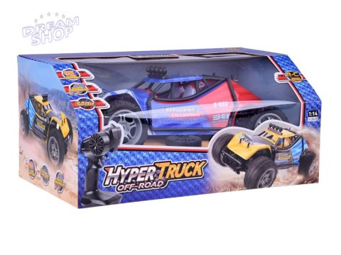 Autko r/c Zestaw auto zdalnie sterowane HYPER TRUCK OFF-ROAD na pilota RC0641 CZ