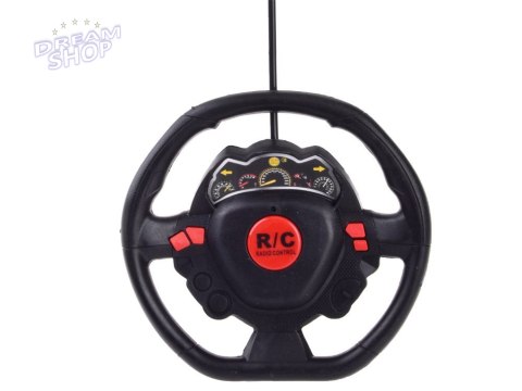 Autko zdalnie sterowane + pilot kierownica RC0488