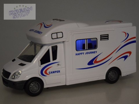 Auto Kempingowe Podróżne Kamper światło dźwięk Otwierane drzwi dach ZA5218