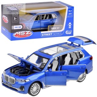 Auto Suv BMW X7 1:32 metalowe autko model dźwięki światła ZA3756