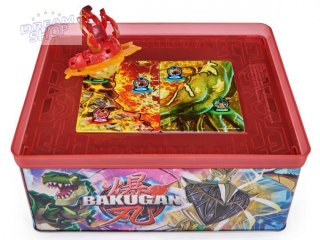 Bakugan-puszka kolekcjonerska z figurkami i kartami ZA5994