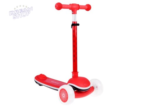 Balansowa hulajnoga SCOOTER 3-kołowa KOLOROWE ŚWIATEŁKA i MUZYKA SP0812