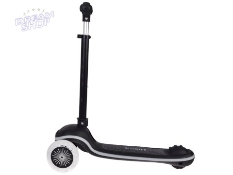 Balansowa hulajnoga SCOOTER 3-kołowa KOLOROWE ŚWIATEŁKA i MUZYKA SP0812